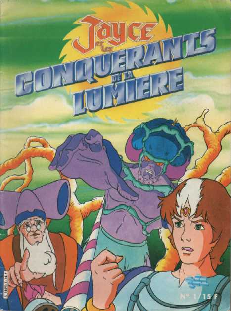 Une Couverture de la Srie Jayce et les Conqurants de la Lumire